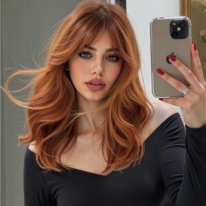 Vibrant Copper Hair Color for Women